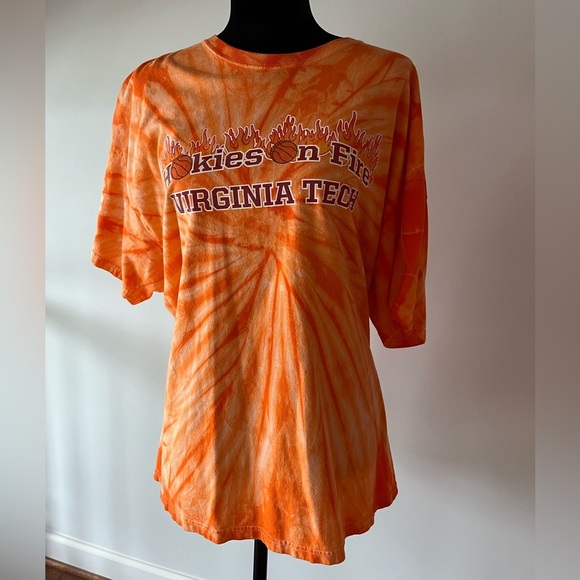 Hanes Virginia Tech “Hokies on Fire” T-shirt, 2X - Picture 7 of 8